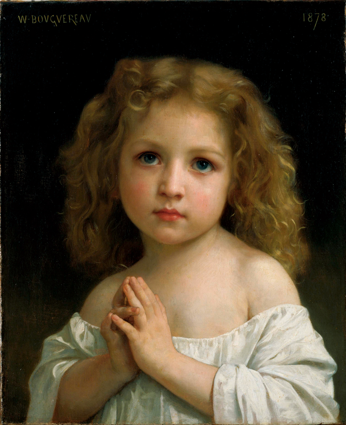  阿道夫·布格罗 Adolphe Bouguereau —— Little Girl